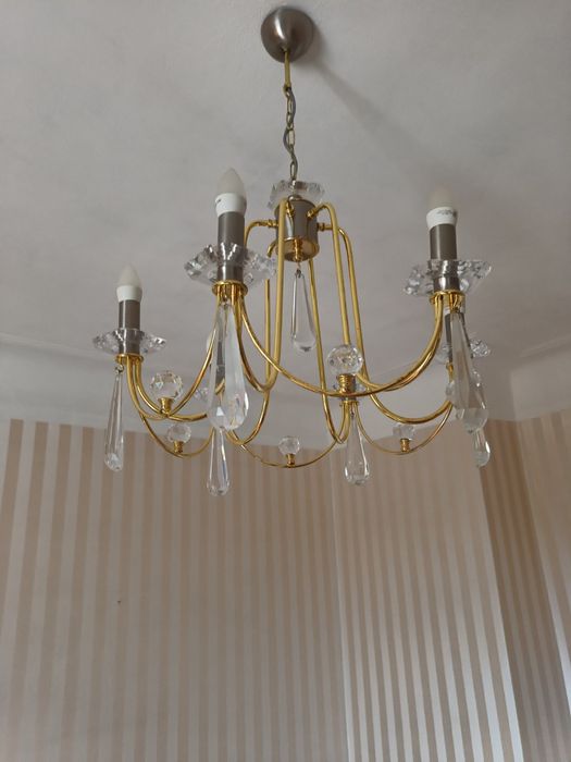 Продам вишукану люстру з кришталя (Турція)