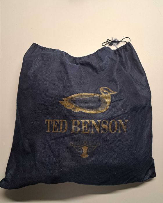Mala-mochila Ted Benson em pele castanha