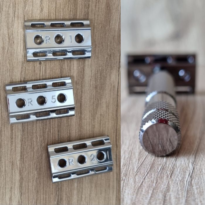 Бритва Rockwell 6 C Gunmetal + леза