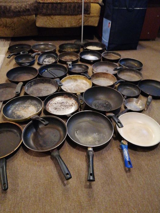 Сковородки аллюминевые