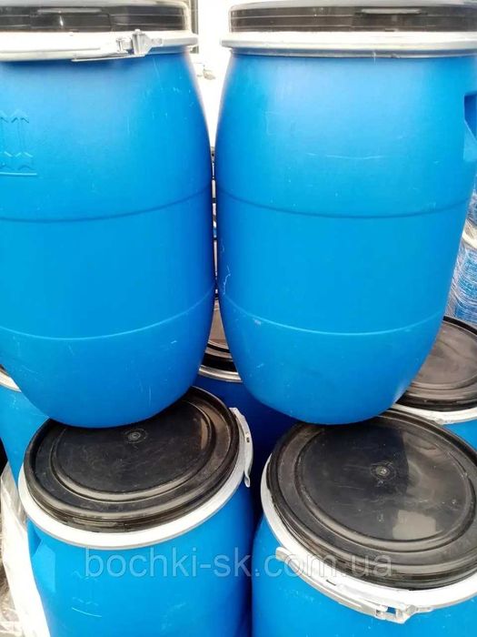 Бочка Б\В 30,60,100,160,200л пластик, харчова (тара,бак,ємність) ЛЬВІВ