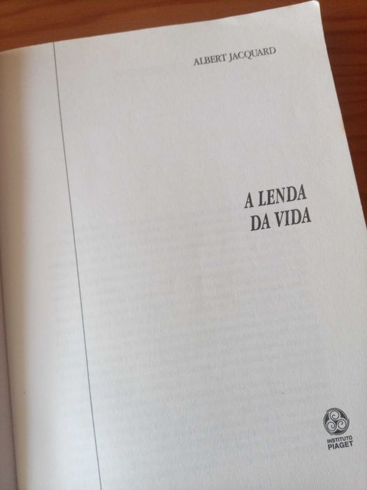 A Lenda da Vida [Colecção Epistemologia e Sociedade]