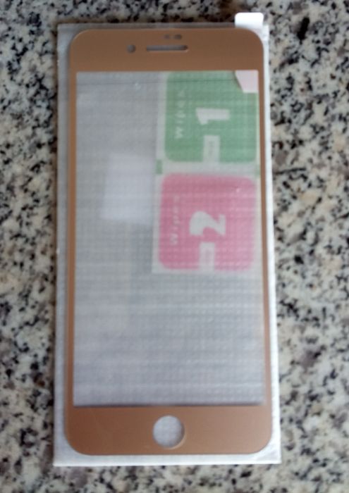 Películas Vidro completa Iphone 5/5C/5S/5SE/6/6S/7/6Plus/7Plus/8Plus