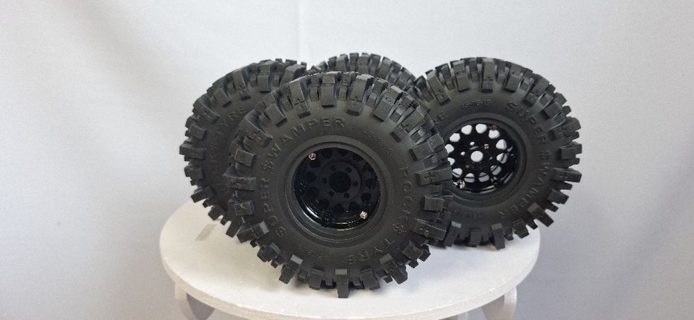Kola RC crawler 1 10 beadlock aluminiowe 120 mm komplet 4 szt