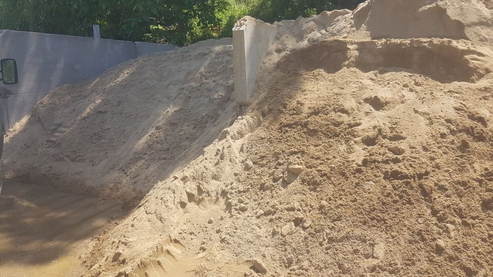 Piasek na wylewki, cement, kliniec tłuczen żwir, grys