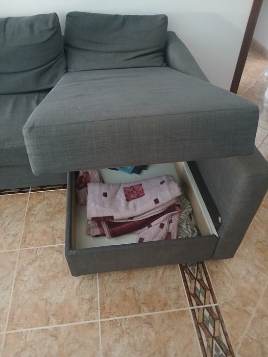 Sofa cama com chais long