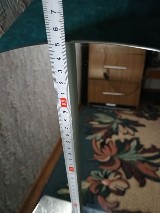 Зеркало в ванную комнату б/у  65×49