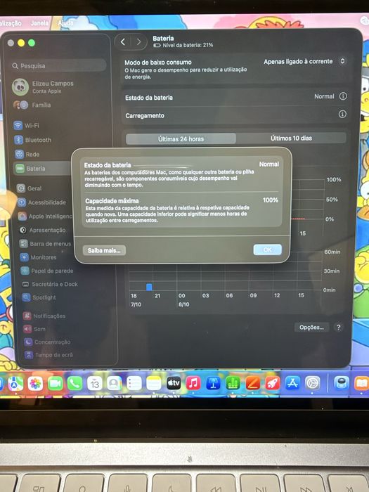 MacBook Neo 8GB de memória 256GB de armazenamento