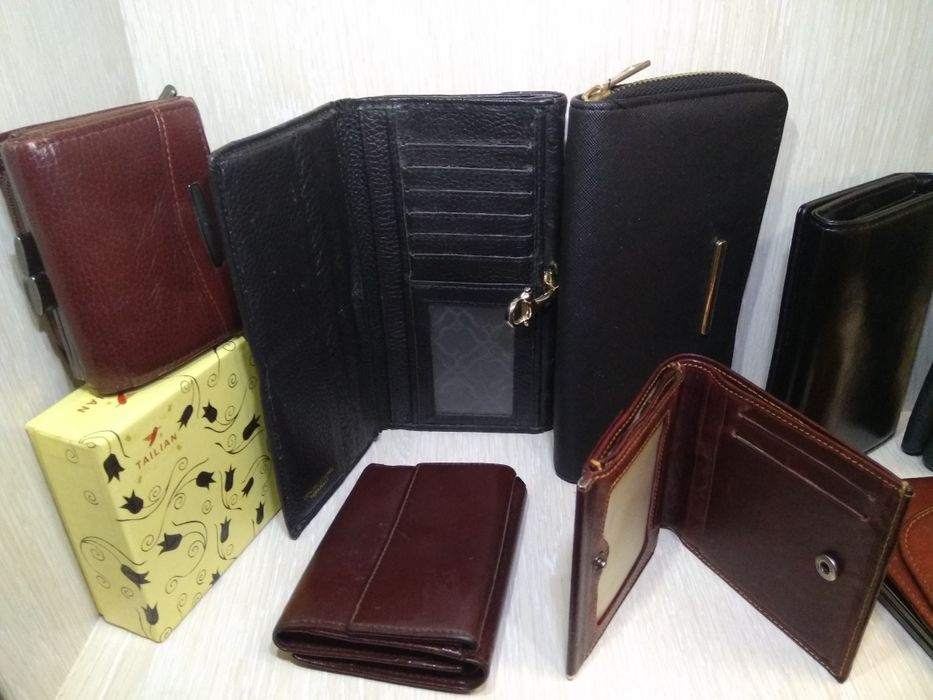 Кошелёк женский,портмоне,визитница,кожа,обложка,монетница,шоппер,сумка