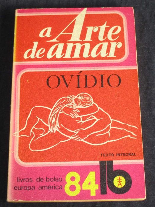 Livro A Arte de Amar Ovídio Livro de Bolso 84
