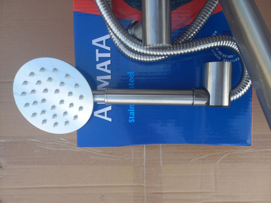 СТОП АКЦИЯ!Смеситель для ванны нержавейка ARMATA SUS-006 (Euro)