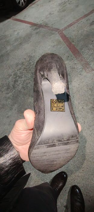 Botins pretos de cerimónia N°38