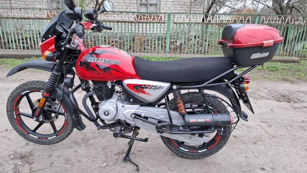 Вилка Bajaj Boxer 150X Disk, запчасти баджадж боксер