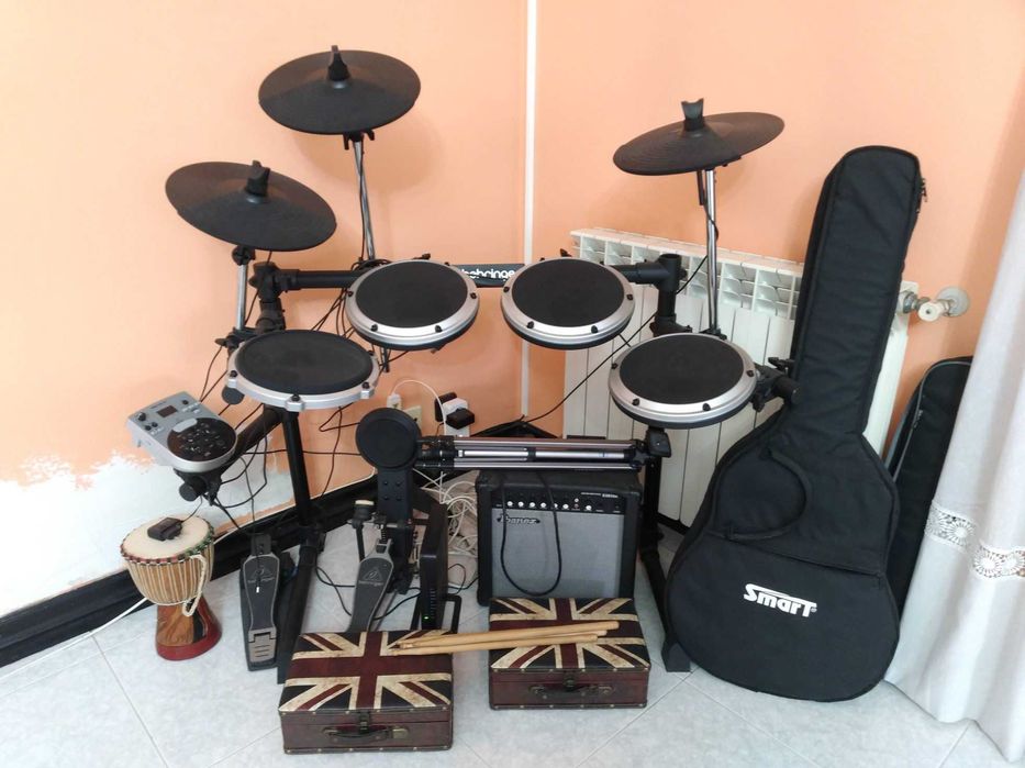 Bateria eletronica Edrums kit BEHRINGER Xd8USB (2 Pratos)