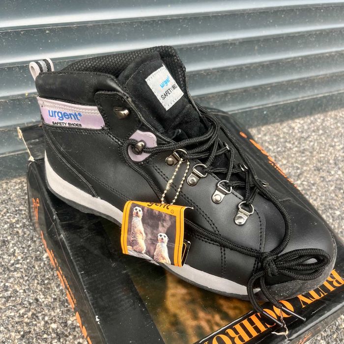 Buty Robocze1 02 S1 TPU Urgent, Skórzany z Metalowym Podnoskiem, Antyelektrostatyczny Rozm. 42 | powystawowe |