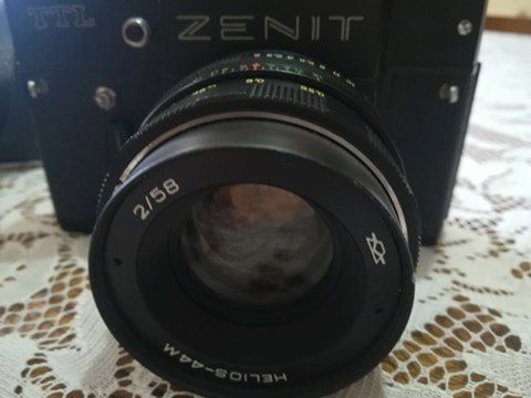 Maquina fotográfica antiga ZENIT
