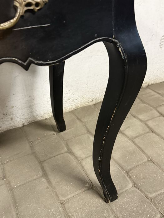 Stolik, konsola, czarny kolor