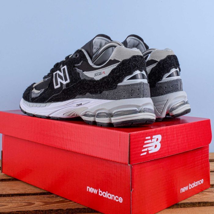 (1912) Чоловічі Кросівки New Balance 2002R чорні (41, 42) нб NB nb