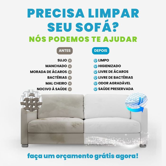 Higienização de estofos