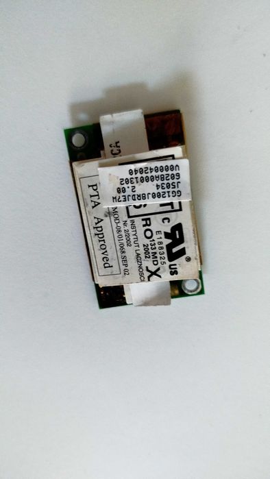 Placas Fax_Modem para PC Portátil