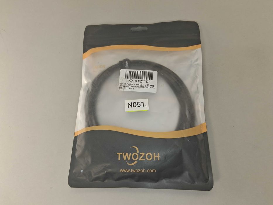 N051 Kabel HDMI TWOZOH 2 Metry High Speed Do TV Komputer Konsola
