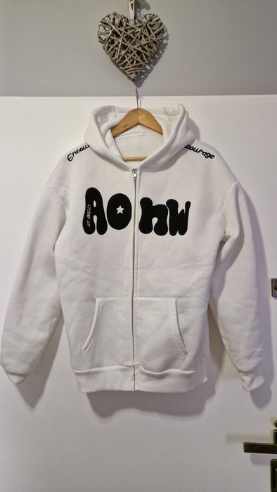Bluza z Kapturem  Biała