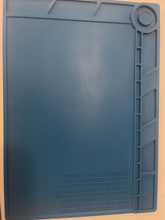 Килимок на стіл термостійкий силіконовий для розбирання і пайки порт. техн. AIDA S-140