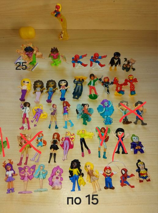Игрушки с киндера