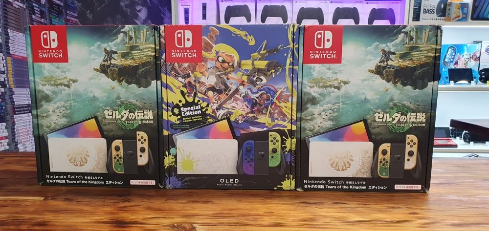 Nintendo Switch Oled The Legend of Zelda Tears of the kingdom Special обмен