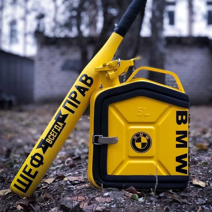 Каністра бар 5л з битою, канистра, сейф для алкоголя