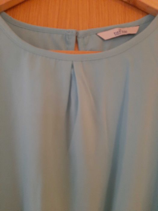 Vestido alças verde água - Tiffosi 9/10 anos (140 cm)