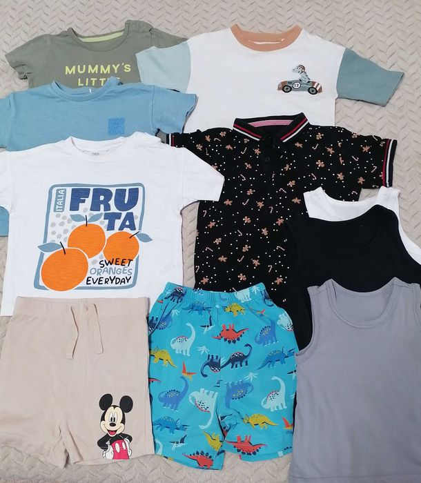 Лот одягу 9-12 міс хлопчик