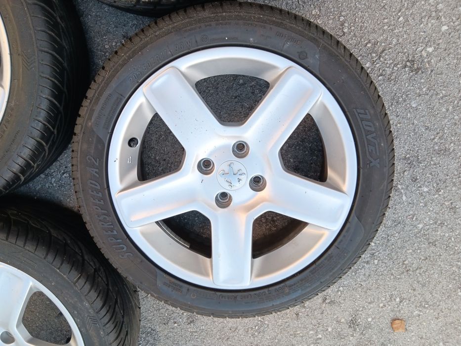 Jantes 17" peugeot (206 RC) + jantes VW