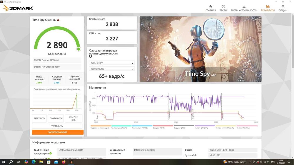 В/карта Nvidia Quadro M5000M на 8Gb плата  MXM B HP Zbook 17