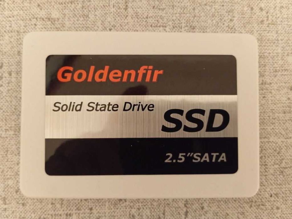 Goldenfir SSD 256GB 2.5″ SATA III білий, новий