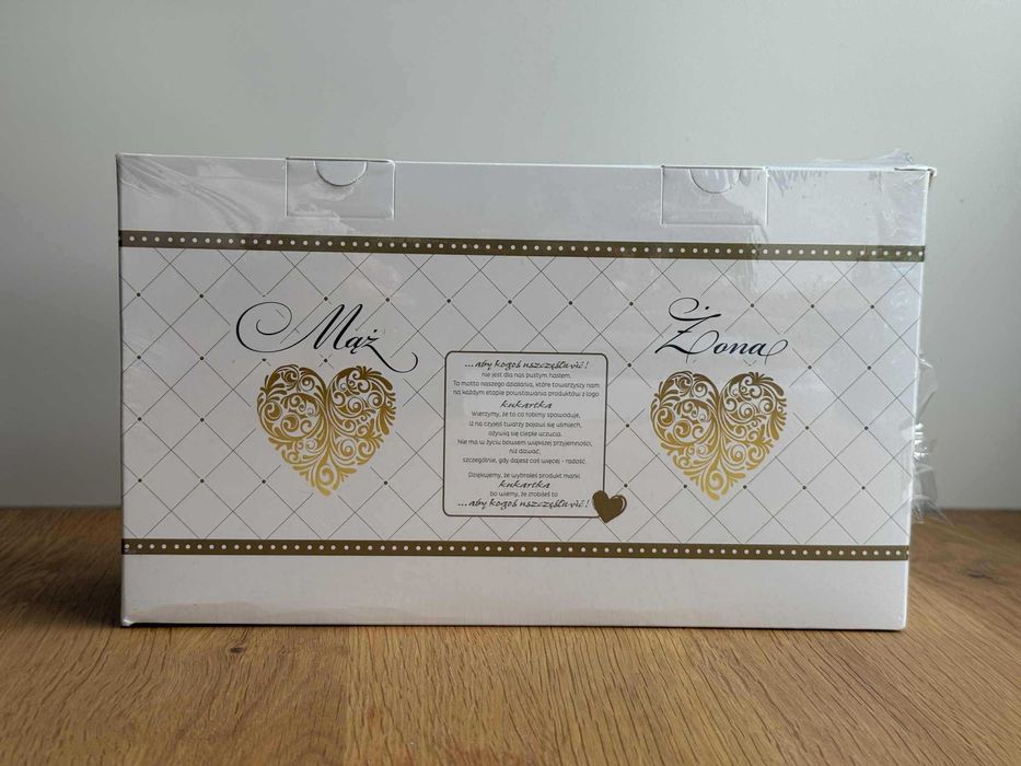 Zestaw kubków Mąż i Żona dla Pary Młodej - w sam raz na prezent ślubny