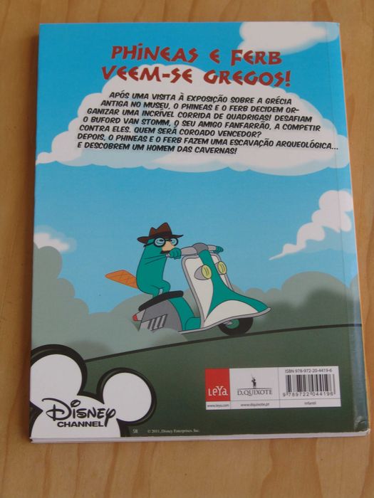 Livro 8 - Phineas e Ferb A Velha História de Sempre!