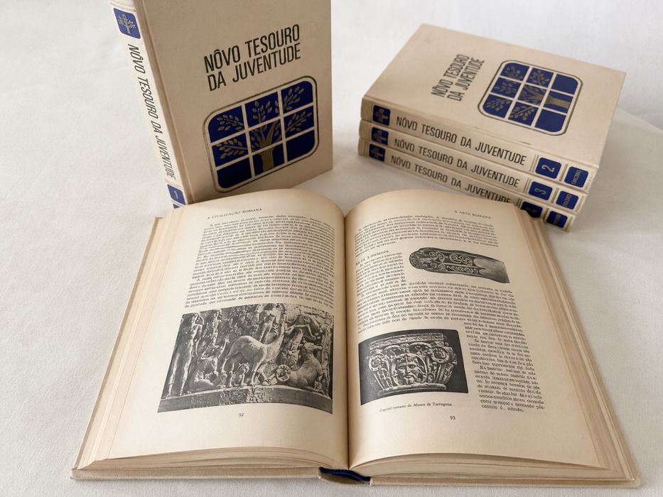 Enciclopedia Novo Tesouro da Juventude (18 volumes)