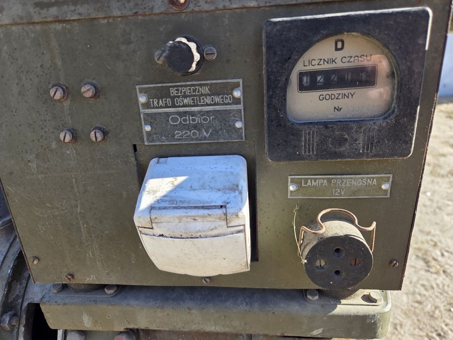 Wojskowy agregat prądotwórczy PAB21/230 - 2kW SPRAWNY