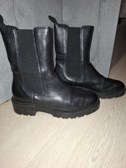 Czarne sztyblety Ryłko