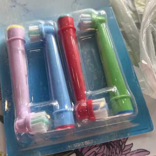 Końcówki do szczoteczki elektrycznej oral b zestaw 4 sztuk 36 konc