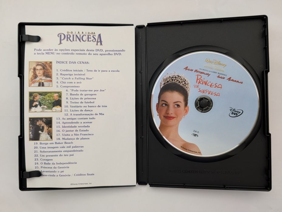DVD O Diário da Princesa