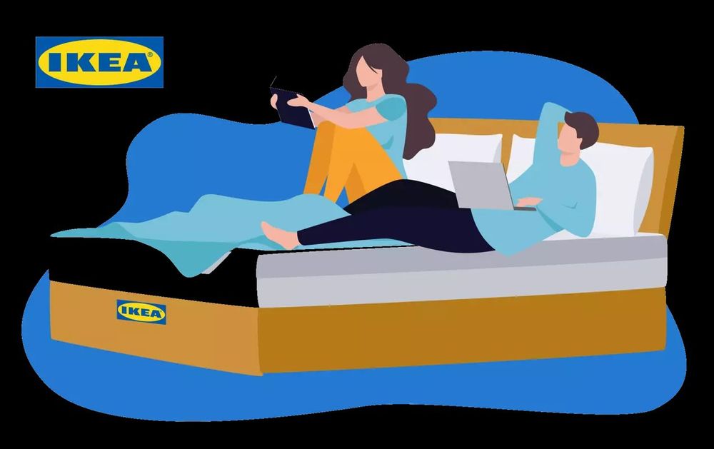 Colchão esponja IKEA 200 x 140cm