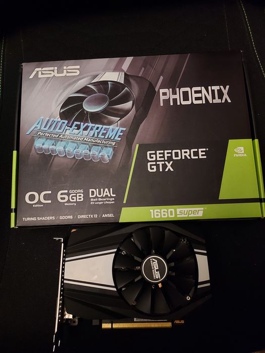 Asus phoenix 1660 super 6Gb GDDR6