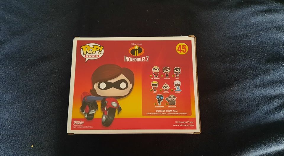 Pop Funko Elasticgirl on Elasticycle64740289849345123