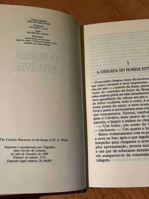 O Homem Invisível    H. G. WELLS