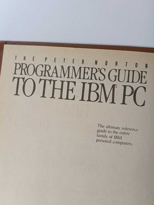 Нортон Персональный компьютер фирмы IBM и операционная система MS-Dos