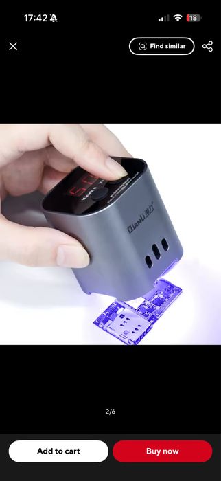 Lâmpada Cura UV Placas eletrónicas