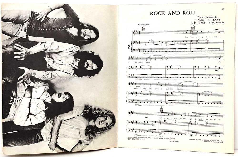 LED Zeppelin Stairway To Heaven songbook (śpiewnik – oryginał)