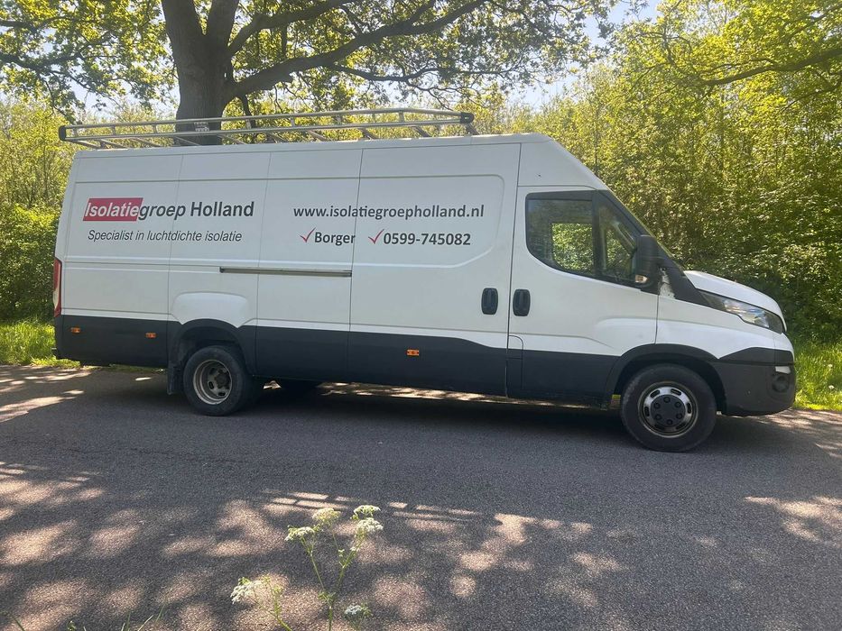 Bagażnik dachowy na dach Iveco Daily L4H2 MAXI MAX z drabinką